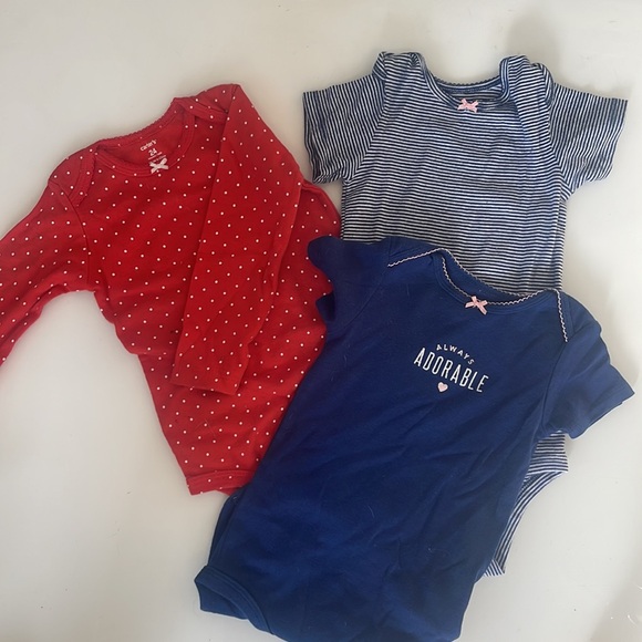 Carters The Children’s Place girls Clothing 24 months Overalls Onesie Onesies - Picture 2 of 7